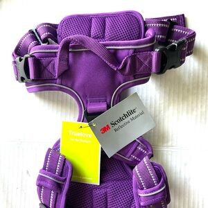 TRUE LOVE purple outdoor pet harness. SZ  L